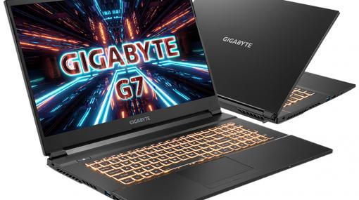 GIGABYTE，RTX 3050 Ti採用17.3型ゲームノートPCにWIndows 11搭載モデルを追加。価格は14万円前後