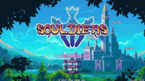 メトロイドヴァニアソウルライクARPG『Souldiers』16bit風ハイクオリティドット絵の中、高難易度バトルが楽しめる【爆レポ】