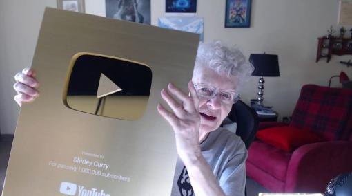 86歳の“スカイリムおばあちゃん”YouTubeチャンネル登録者数100万人を達成。続編の『The Elder Scrolls VI』については「ステキなゲームにして。でも完成を急いで」とコメント