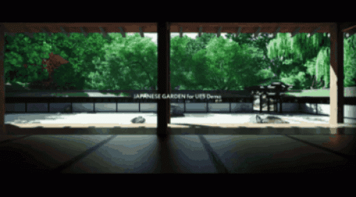 Japanese garden for UE5 Demo - TREE Digital StudioのREALIZE事業部によるUnreal Engine 5を使用し制作された日本庭園のデモ映像