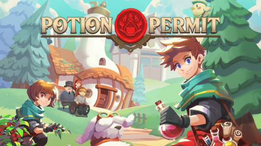 薬剤師として村人を救うスローライフの錬金術シミュレーションRPG『Potion Permit』（ポーション パーミット）が9月22日に発売決定。閉鎖的な村で薬剤師として働き、村人の心を開いていく