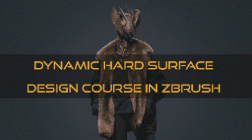 Intermediate to Advanced: Dynamic Hard Surface Design in Zbrush - ZBrushでハードサーフェスデザインを行うフロー解説チュートリアル！「Wingfox」にて取り扱い開始！