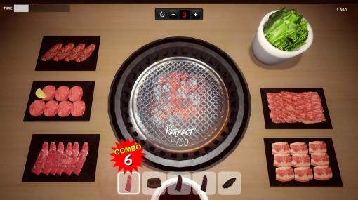 “どれだけ焼いてもカロリーゼロ”の話題作『焼肉シミュレーター』年内にNintendo SwitchやiOS／Androidでも発売決定。Steam版には2種の新モードも追加