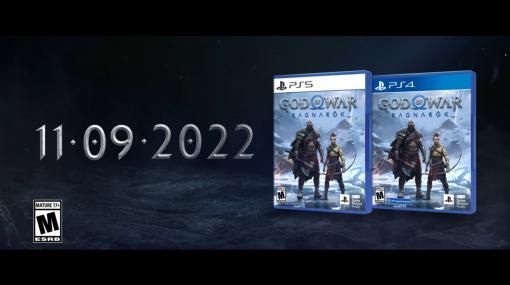 「ゴッド・オブ・ウォー ラグナロク」はPS5/PS4向けに2022年11月9日発売へ。クレイトス親子が共闘する姿を描くシネマティックトレイラーが公開に