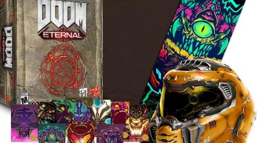 これで君もドゥームスレイヤー！『DOOM Eternal』実物大ヘルメットと共に海外スイッチ向け限定パッケージ版が登場