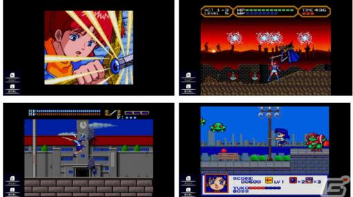 「ヴァリスIV（PCエンジン）」などシリーズ4タイトルをSwitchに移植した「夢幻戦士ヴァリスCOLLECTION II」が発売！