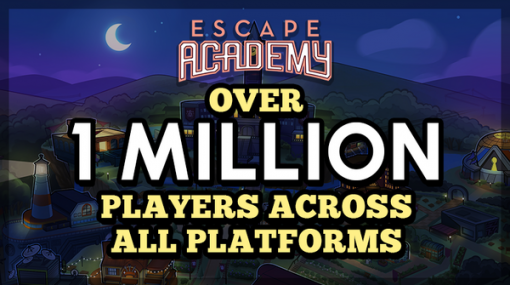 「リアル脱出ゲーム」デザイナー開発参加の脱出ADV『Escape Academy』プレイヤー数100万人突破―第1弾DLC映像公開