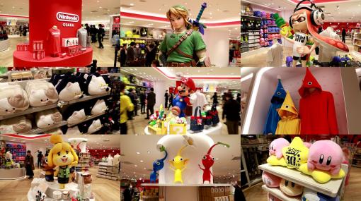 国内2店舗目の任天堂直営ストア「Nintendo OSAKA」の様子を動画でじっくり撮影してみた