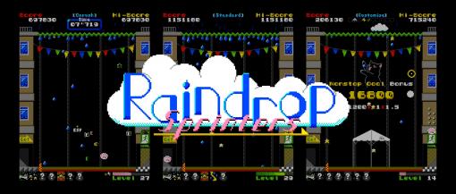 Switch向けアクション「Raindrop Sprinters」2023年初頭に発売。フリーゲーム「Raindrop」のアッパーバージョンが登場