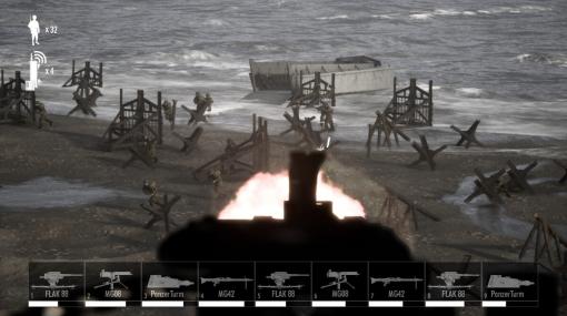 第二次世界大戦シューター『Beach Invasion 1944』のゲームプレイお披露目。歴史的に忠実な武器を使い、湾岸防衛戦を死守