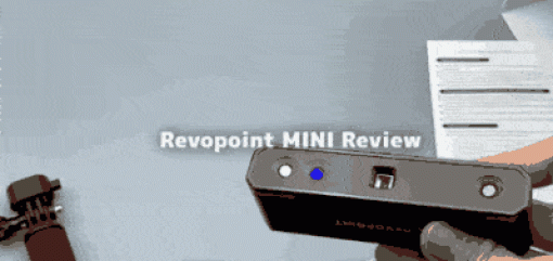 Revopoint MINI Review – 超小型ブルーライト搭載で0.02mm高精度を実現した小型3Dスキャナーを使ってみた！