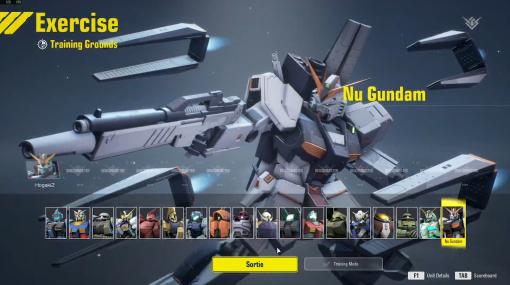 「GUNDAM EVOLUTION」のシーズン2ではνガンダムが参戦へ。最新トレイラー公開，称号システムの追加やオンライン環境の整備も実施