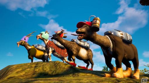 「Goat Simulator 3」のダウンロード版が配信開始！オープンワールドで最大4匹のマルチプレイも楽しめる