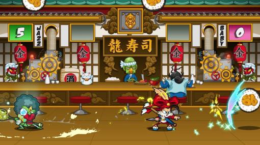 和風ベルトスクロールACT『Jitsu Squad（ジツ・スクワッド）』2023年春発売へ。最大4人協力でケモノ戦士が敵を蹴散らす