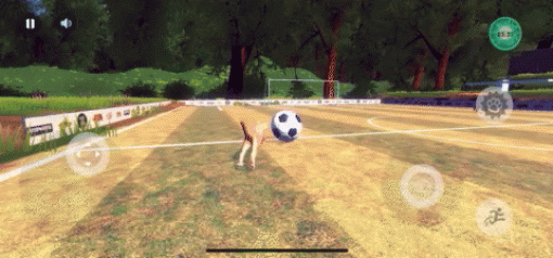 「ネコデース」，猫パンチ機能を追加。サッカーでシュートやパスが可能に