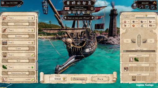 PS5/PS4『トルトゥーガ パイレーツ テイル』が2023年2月23日に発売決定。カリブ海最強の海賊を目指す海戦シミュレーションRPG