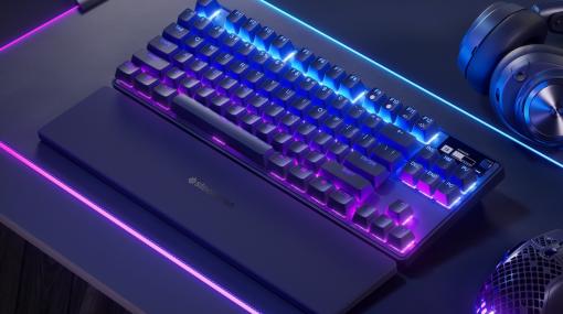 SteelSeriesゲーミングキーボード「Apex Pro TKL 2023 Wireless（ワイヤレスモデル／英語配列）」2023年2月3日に発売延期。物流遅延の影響