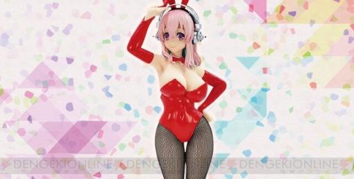 すーぱーそに子のバニーガールフィギュアに新色登場！ 縫製網タイツとボリューム感も素晴らしい