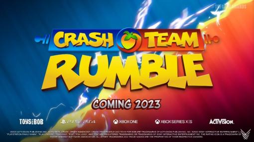 「Crash Team Rumble」が2023年に発売。クラッシュ・バンディクーやその仲間たちが4対4で競うオンラインマルチプレイゲーム