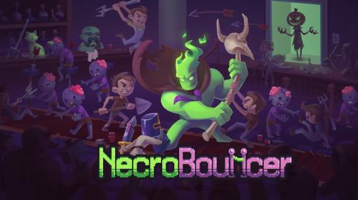 スロベニアの個人開発者Alchemy Sheep氏開発のダンジョン探索アクションローグライクゲーム『NecroBouncer』が本日Steamで登場！
