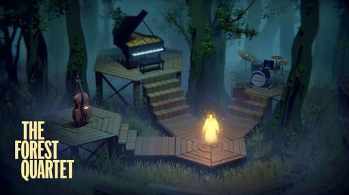 3Dパズルゲーム「The Forest Quartet」PC（Steam）/PS5/PS4向けにリリース。死んでしまったシンガーをめぐる魂の物語