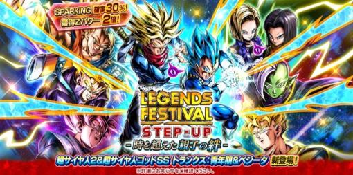 バンダイナムコENT、『ドラゴンボール レジェンズ』で「レジェンズフェスティバル2022第2弾」として新タッグキャラLL「超サイヤ人2＆超サイヤ人ゴッドSS トランクス：青年 期＆ベジータ」が登場