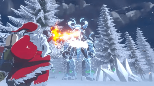 サンタクロースがショットガンを手にゾンビと戦うゲーム『Xmas Apocalypse』が配信開始。危険な土地に墜落したサンタがクリスマスまで生き延びることを目指すローグライト要素のある三人称視点シューティング