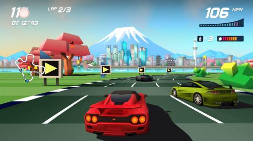 高評価レトロ風レースゲーム『Horizon Chase Turbo』Epic Gamesストアにて無料配布開始。クラシカルなカーレース
