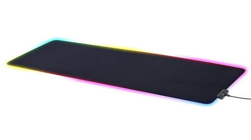 鮮やかに光る「RGBゲーミングマウスパッド2」が「楽天スーパーDEAL」で10%ポイント還元！13種類の点灯パターンを備えたBIGサイズのゲーミングマウスパッド