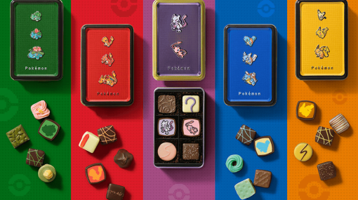 『ポケモン』とコラボしたメリーチョコレートが12月26日にオンラインショップで発売。ミュウやミュウツー、イーブイと初代御三家の進化系をドット絵で描くチョコがラインナップ