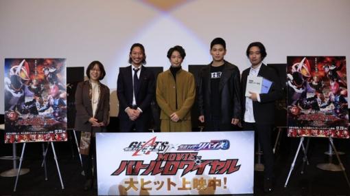 龍騎×ナイト×王蛇が同時変身！ 『仮面ライダーギーツ×リバイス』公開イベント“龍騎ナイト”レポート