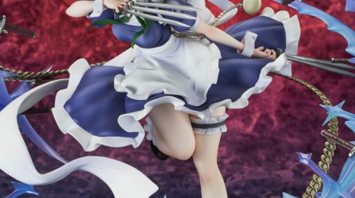 「東方Project」より十六夜咲夜の1/7スケールフィギュアが登場！ナイフを携えた立体感のある造形に注目