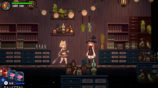 スペルカードアクションRPG『CodeReactors（コードリアクターズ）』Steamストアページ公開。魔法カードのデッキを組みダンジョン探索