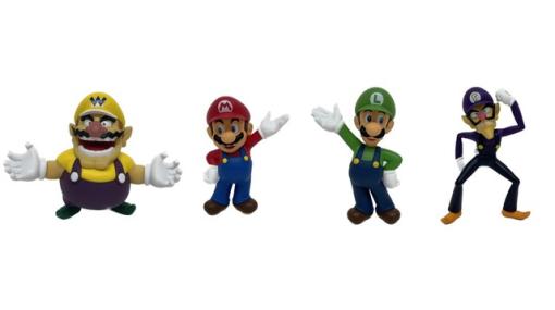 『スーパーマリオ』マリオ、ルイージ、ワリオ、ワルイージのハイクオリティフィギュアが登場！