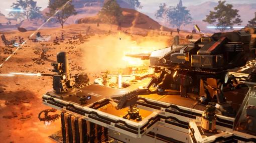 基地建設RTS＋TD＋FPS『Outpost: Infinity Siege』正式発表。武装基地を構築し、戦略とメカ＆ガンアクションで迎撃