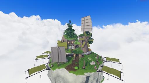 Steam浮島サバイバル『Aloft』正式発表。空に浮かぶ島で拠点建築、帆を立てて島ごと大空を旅する