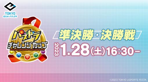 「パズドラ」の“東京eスポーツフェスタ presents パズドラチャレンジカップ2023”本戦は1月28日開催。パズドラプロ選手への登竜門