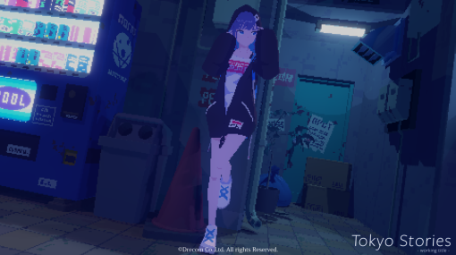 ピクセルアート×3DなビジュアルのADV『Tokyo Stories』が開発中 誰もいない東京で、謎めいたストーリーが語られる