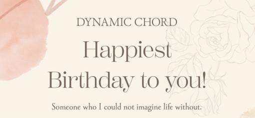 「DYNAMIC CHORD」，4バンド16人の誕生日をお祝いする特別なグッズシリーズが登場