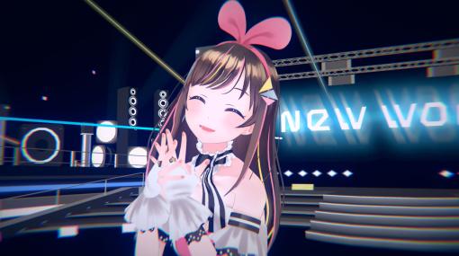 Switch版「Kizuna AI – Touch the Beat!」，タッチ操作とジャイロ操作に対応。Viewモードでは好きなアングルでキズナアイを眺められる