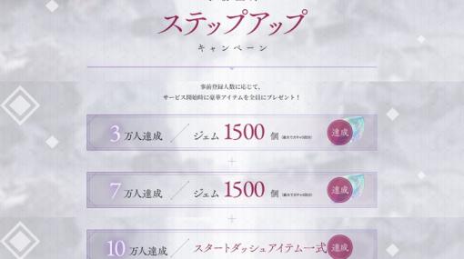 ツガイ育成バトルファンタジーRPG「トワツガイ」の事前登録者数が30万人を突破！