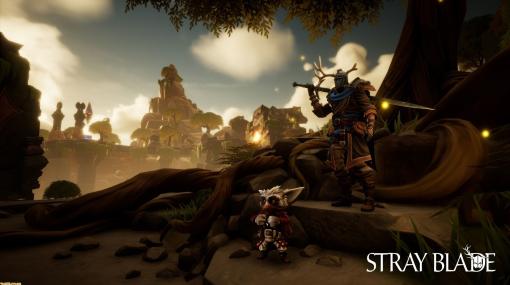 ダイナミックな近接戦が楽しめる『Stray Blade』がPS5/Xbox/PCで4月21日に発売決定。古代の谷を相棒のオオカミとともに冒険するアクション