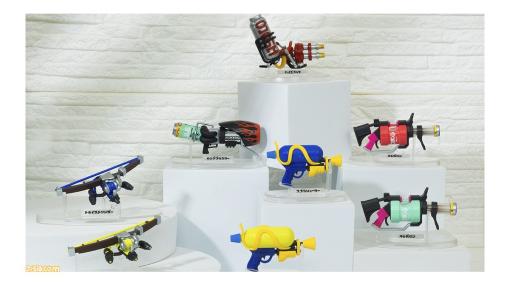 『スプラトゥーン3』“ブキコレクション”が7月発売。スプラシューターやトライストリンガーが手のひらサイズのフィギュアに！