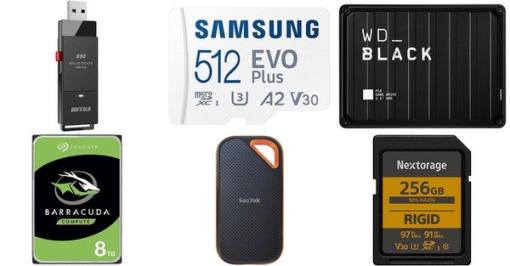 SSDやHDD、microSDなどストレージが過去最安級の特価に。Amazon新生活セール