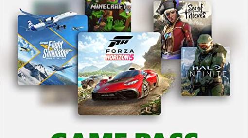 【Amazon新生活セール】「Xbox Game Pass Ultimate 1ヵ月/3ヵ月」がセール対象に追加【2023】