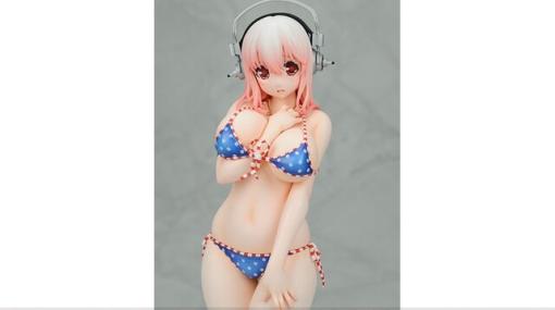 すーぱーそに子がビキニ姿でパイスラって…そりゃ買うわ。大人気フィギュアが2度目の再販でｓう♪