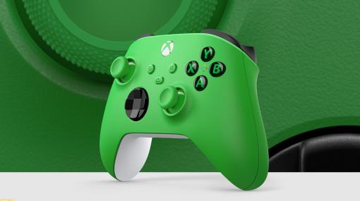 Xboxワイヤレスコントローラーに新色“ベロシティグリーン”が登場。Amazonなど各ストアにて予約受付中。発売日は3月21日