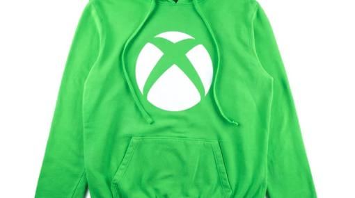 Xboxの新作アパレルアイテム「ベロシティ グリーン パーカー」の予約受付が開始Xboxアイコンが胸元に大きくプリント。6サイズが展開