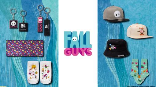 『Fall Guys』ポップなデザインのキャップやマウスパッドなど、全8種類のグッズが登場。2023年4月中旬より順次販売開始