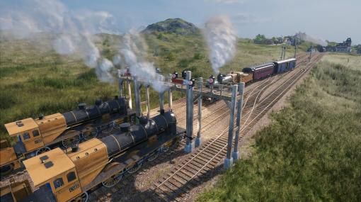 鉄道経営シム『レイルウェイ エンパイア 2』国内PS4/PS5向けに6月15日に発売決定。19世紀の欧米で鉄道構築、マルチプレイ協力もあり